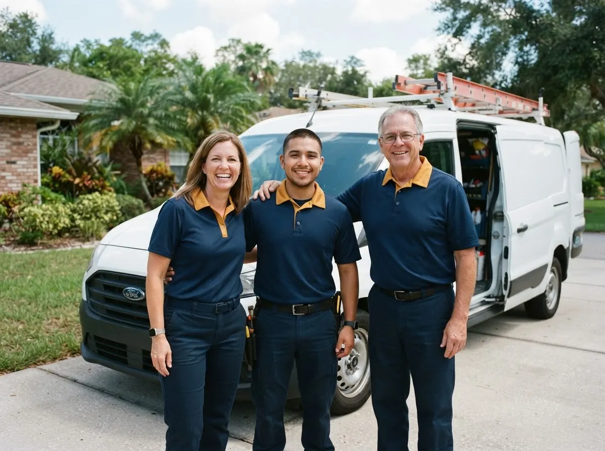 The BugVault Pest Control team, pest control service in Orlando, FL